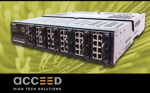 RGS-R9004GP: Modularer L3-Switch mit 10G-Ports